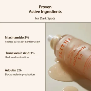 Sérum Blithe Niacinamida 5.0: cuidado para imperfeições & clareamento